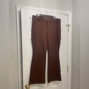 Old Navy Chocolate Pixie Flare Pants